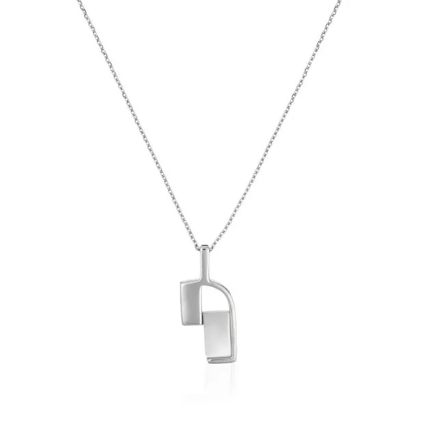 orphelia Orphelia® Women's Sterling Silver Chain with Pendant - Silver ZH-4302