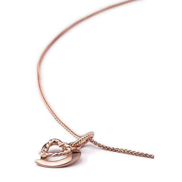 Orphelia Orphelia® Women's Sterling Silver Chain With Pendant - Rose ZH-4858/1