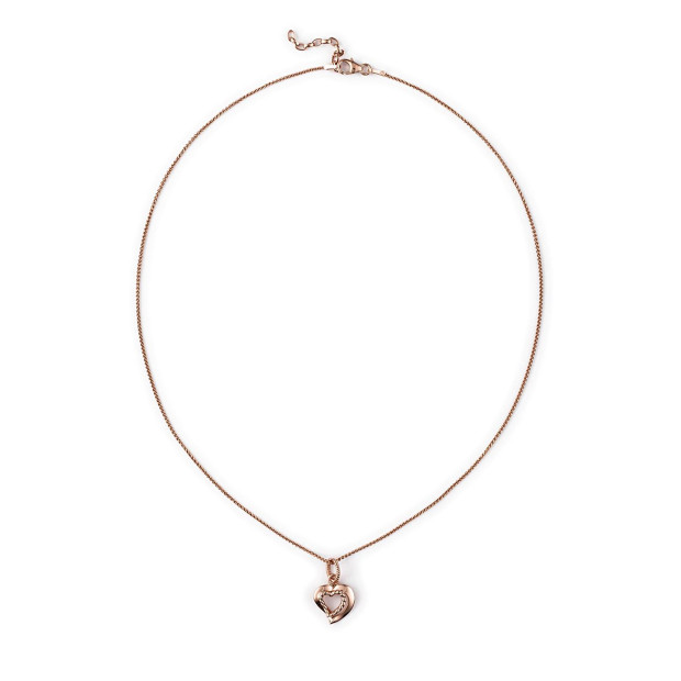 Orphelia Orphelia® Women's Sterling Silver Chain With Pendant - Rose ZH-4858/1