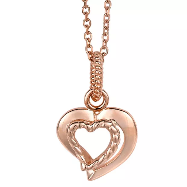 orphelia Orphelia® Women's Sterling Silver Chain with Pendant - Rose ZH-4858/1