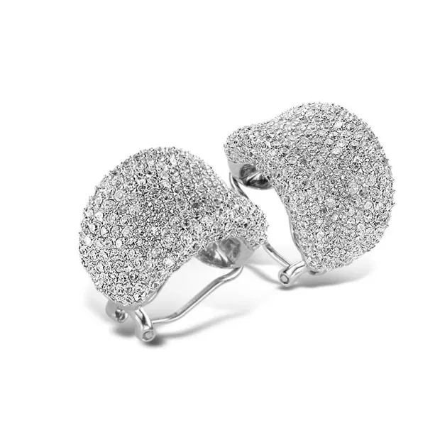 orphelia Orphelia® Women's Sterling Silver Clip Earrings - Silver EAR-1926