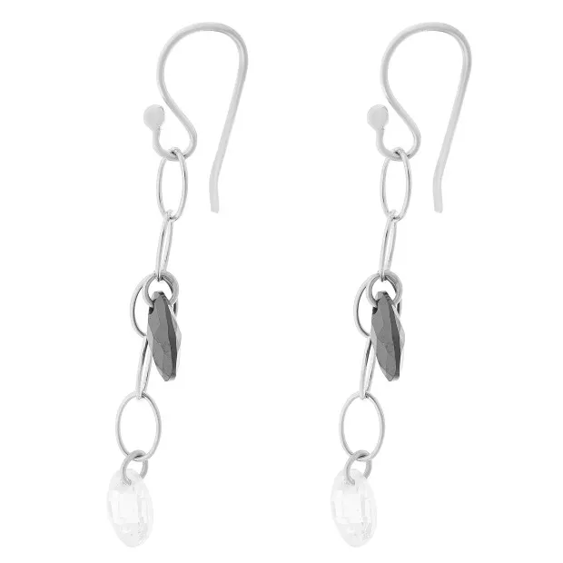 Orphelia Orphelia® Women's Sterling Silver Drop Earrings - Silver ZO-5729/1