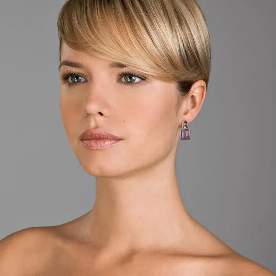 Orphelia Orphelia® Women's Sterling Silver Drop Earrings - Silver ZO-5992