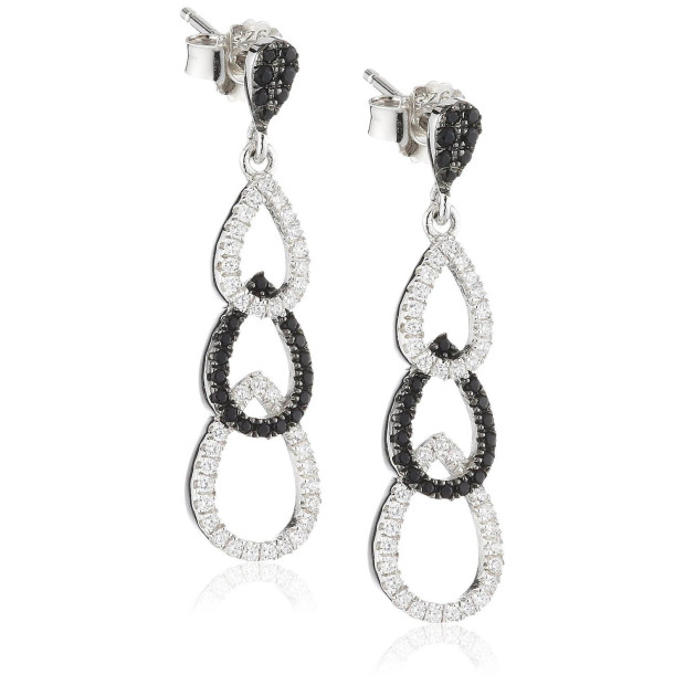 Orphelia Orphelia® Women's Sterling Silver Drop Earrings - Silver ZO-5230