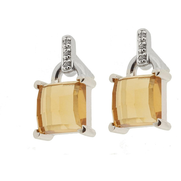 Orphelia Orphelia® Women's Sterling Silver Drop Earrings - Silver ZO-5982