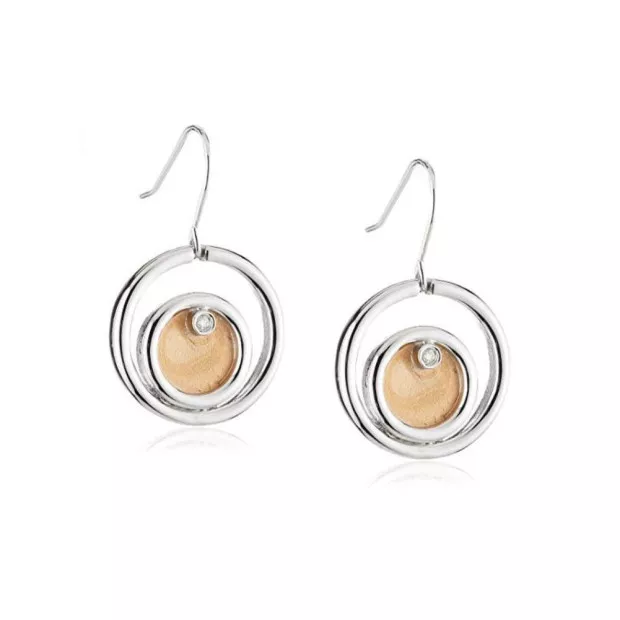 Orphelia Orphelia® Women's Sterling Silver Drop Earrings - Silver ZO-5703