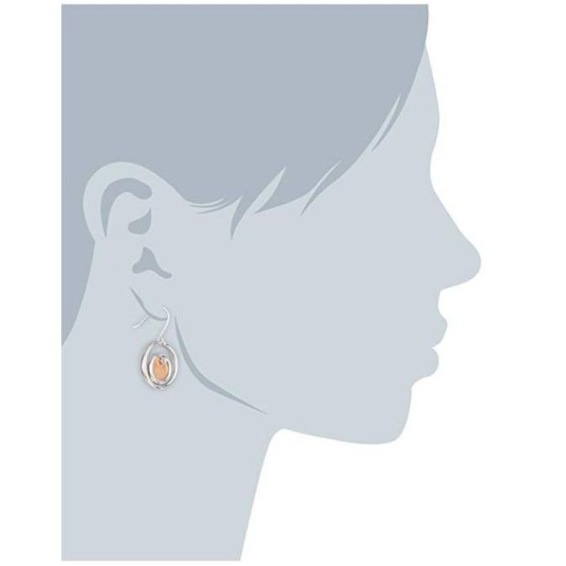 Orphelia Orphelia® Women's Sterling Silver Drop Earrings - Silver ZO-5703