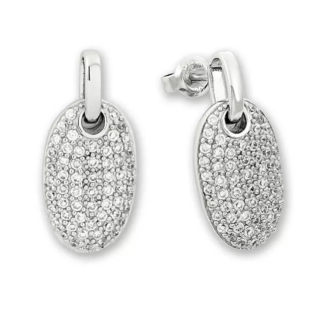 orphelia Orphelia® Women's Sterling Silver Drop Earrings - Silver ZO-5808