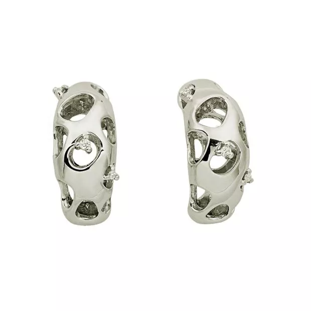 orphelia Orphelia® Women's Sterling Silver Drop Earrings - Silver ZO-5845