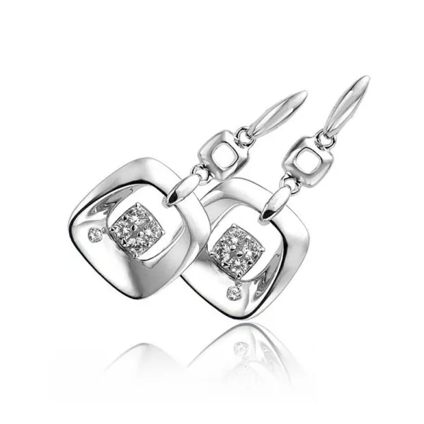 orphelia Orphelia® Women's Sterling Silver Drop Earrings - Silver ZO-5947