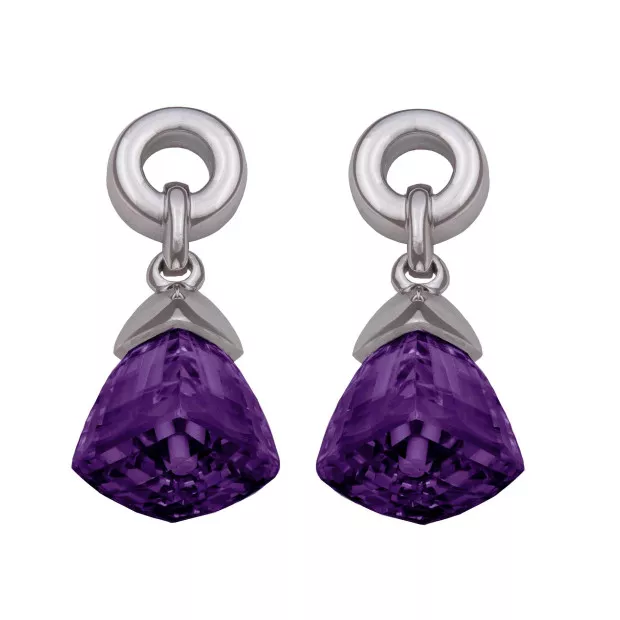 orphelia Orphelia® Women's Sterling Silver Drop Earrings - Silver ZO-5889/1