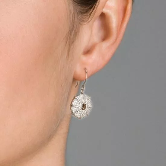 Orphelia Orphelia® Women's Sterling Silver Drop Earrings - Silver ZO-5169