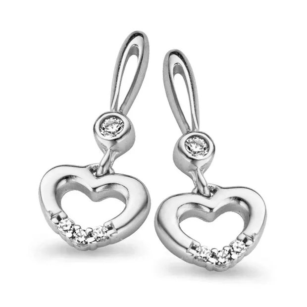 orphelia Orphelia® Women's Sterling Silver Drop Earrings - Silver ZO-5112