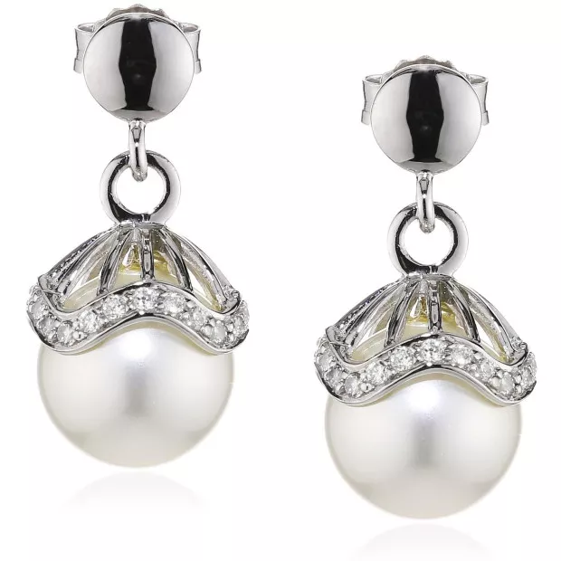 Orphelia Orphelia® Women's Sterling Silver Drop Earrings - Silver ZO-5029