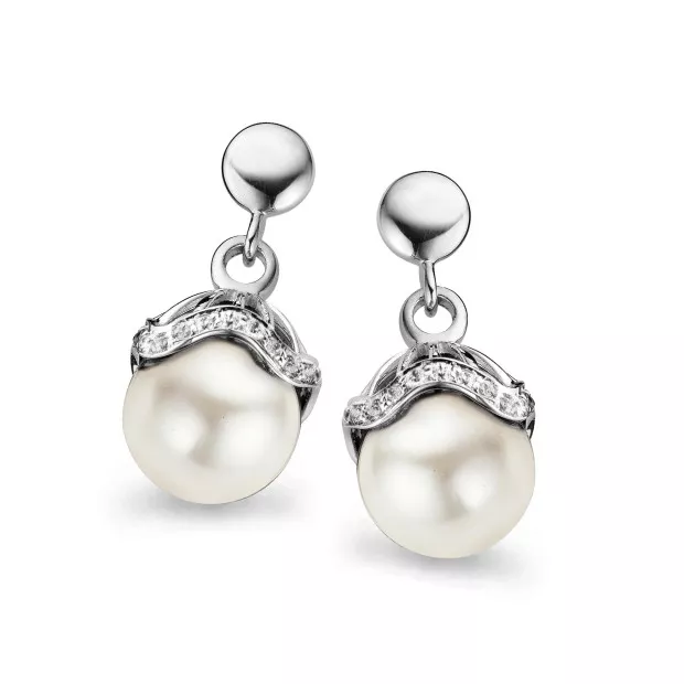 orphelia Orphelia® Women's Sterling Silver Drop Earrings - Silver ZO-5029