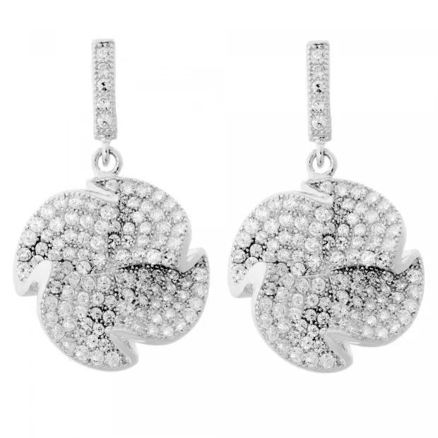 orphelia Orphelia® Women's Sterling Silver Drop Earrings - Silver ZO-5171