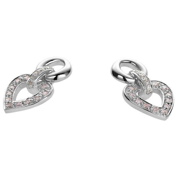 Orphelia Orphelia® Women's Sterling Silver Drop Earrings - Silver ZO-5212