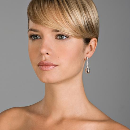 Orphelia Orphelia® Women's Sterling Silver Drop Earrings - Silver ZO-5971