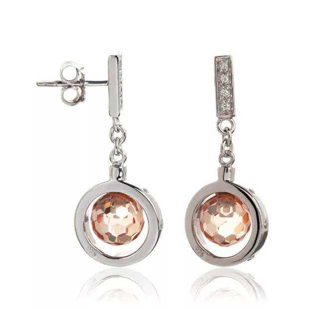 orphelia Orphelia® Women's Sterling Silver Drop Earrings - Silver ZO-5904