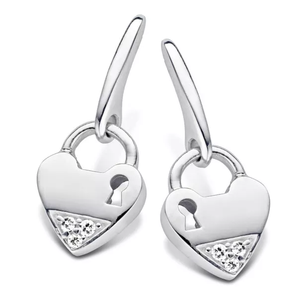 orphelia Orphelia® Women's Sterling Silver Drop Earrings - Silver ZO-5144