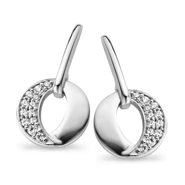 orphelia Orphelia® Women's Sterling Silver Drop Earrings - Silver ZO-5132