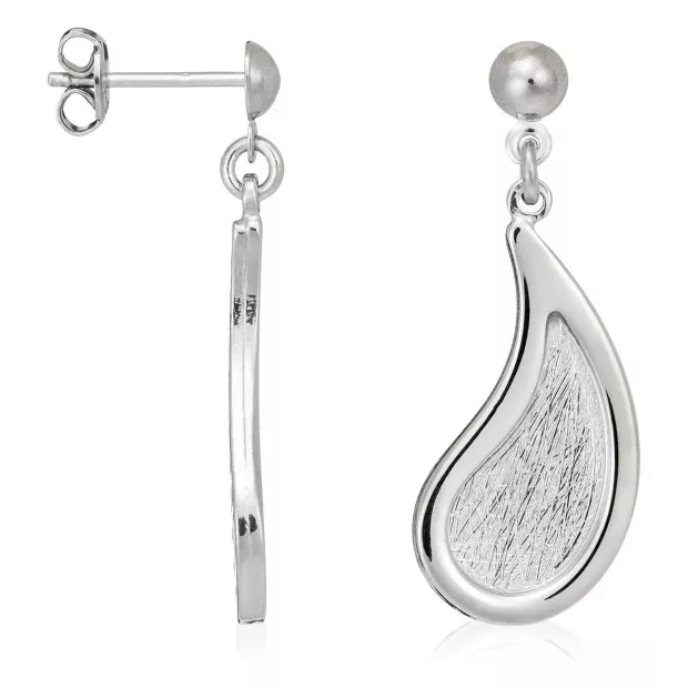 Orphelia Orphelia® Women's Sterling Silver Drop Earrings - Silver ZO-5060