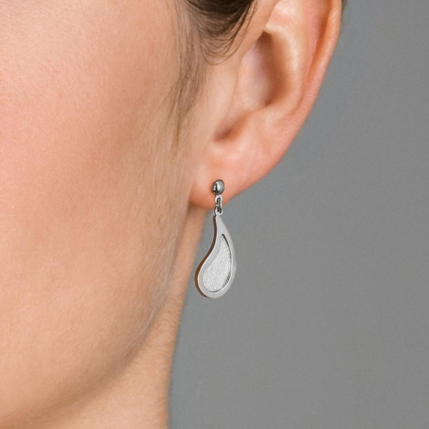 Orphelia Orphelia® Women's Sterling Silver Drop Earrings - Silver ZO-5060