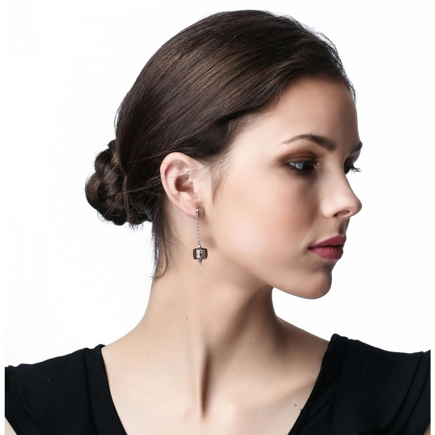 Orphelia Orphelia® Women's Sterling Silver Drop Earrings - Silver ZO-5558