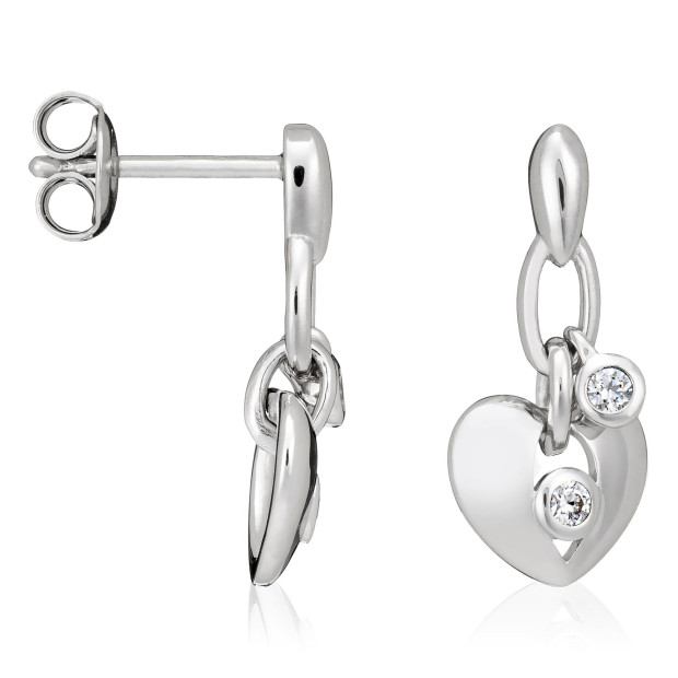 Orphelia Orphelia® Women's Sterling Silver Drop Earrings - Silver ZO-5121