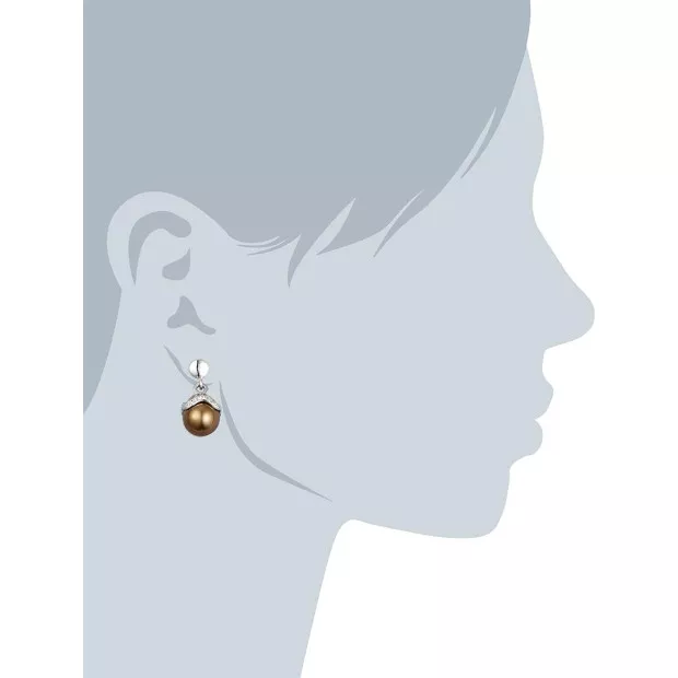 Orphelia Orphelia® Women's Sterling Silver Drop Earrings - Silver ZO-5028