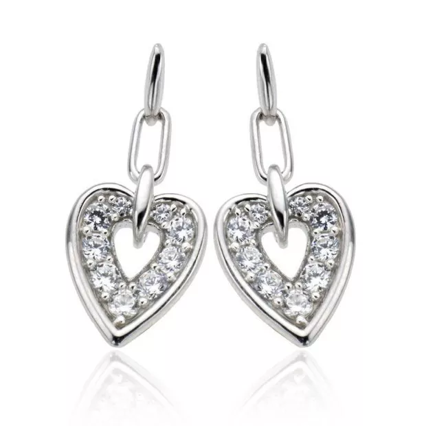 orphelia Orphelia® Women's Sterling Silver Drop Earrings - Silver ZO-5959
