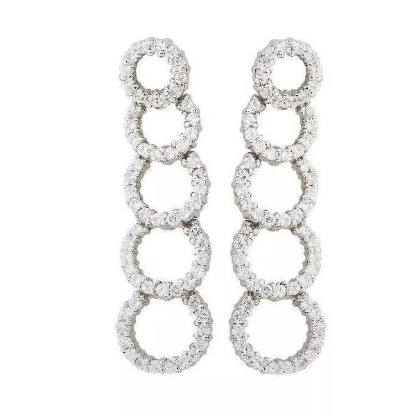 Orphelia Orphelia® Women's Sterling Silver Drop Earrings - Silver ZO-5762