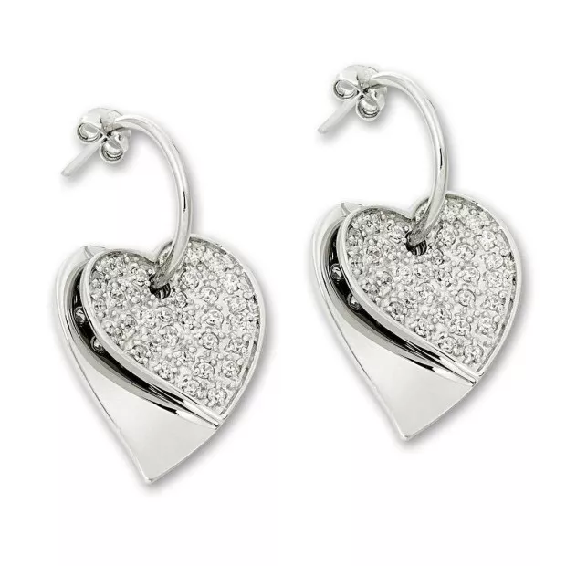 orphelia Orphelia® Women's Sterling Silver Drop Earrings - Silver ZO-5821