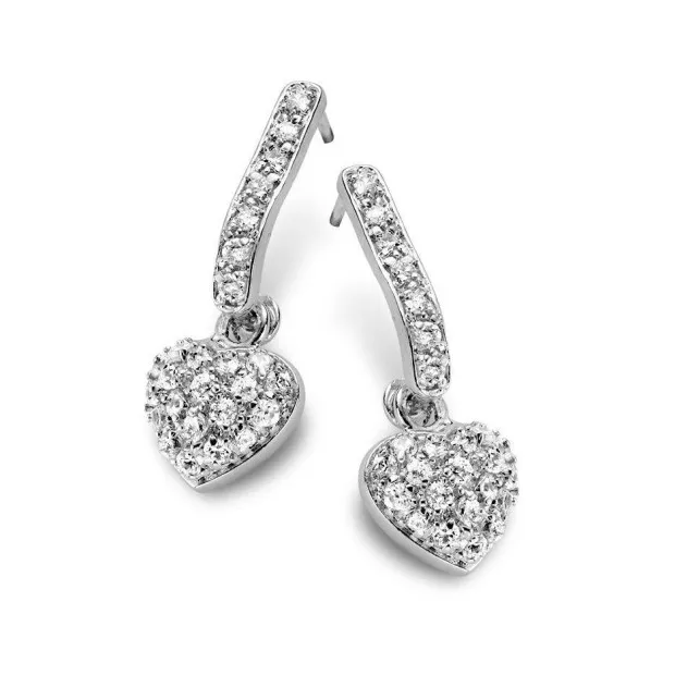 orphelia Orphelia® Women's Sterling Silver Drop Earrings - Silver EAR-438