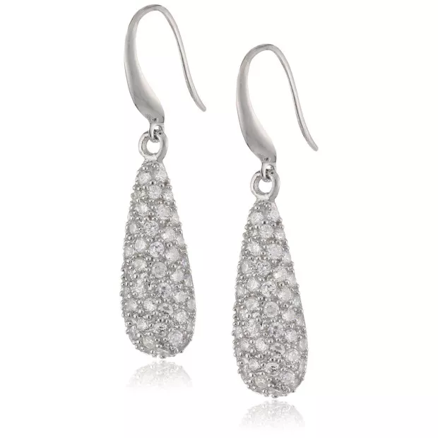 orphelia Orphelia® Women's Sterling Silver Drop Earrings - Silver ZO-5885