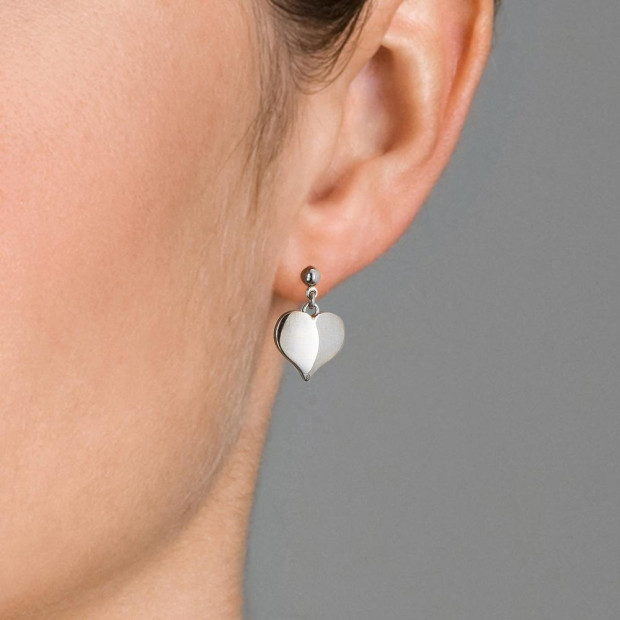 Orphelia Orphelia® Women's Sterling Silver Drop Earrings - Silver ZO-5071