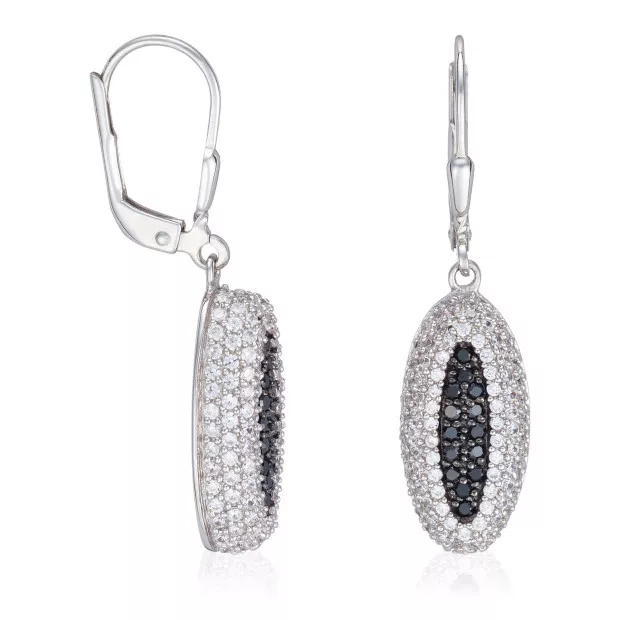 orphelia Orphelia® Women's Sterling Silver Drop Earrings - Silver ZO-5177