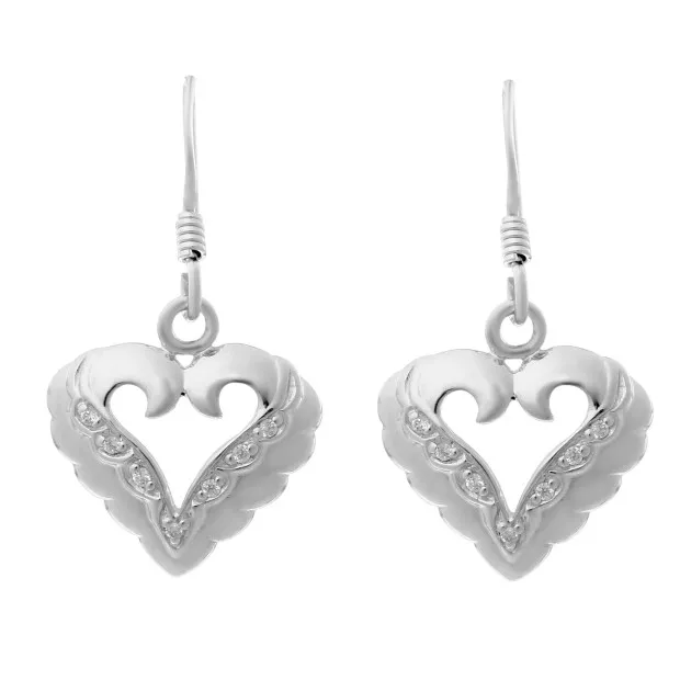 orphelia Orphelia® Women's Sterling Silver Drop Earrings - Silver ZO-5247