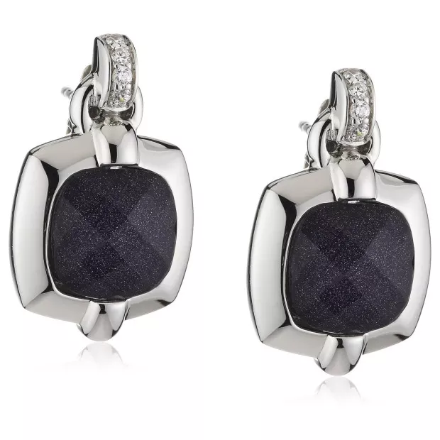 orphelia Orphelia® Women's Sterling Silver Drop Earrings - Silver ZO-5209