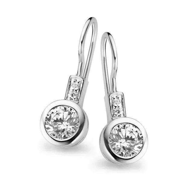orphelia Orphelia® Women's Sterling Silver Drop Earrings - Silver ZO-5038