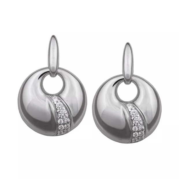 orphelia Orphelia® Women's Sterling Silver Drop Earrings - Silver ZO-5850