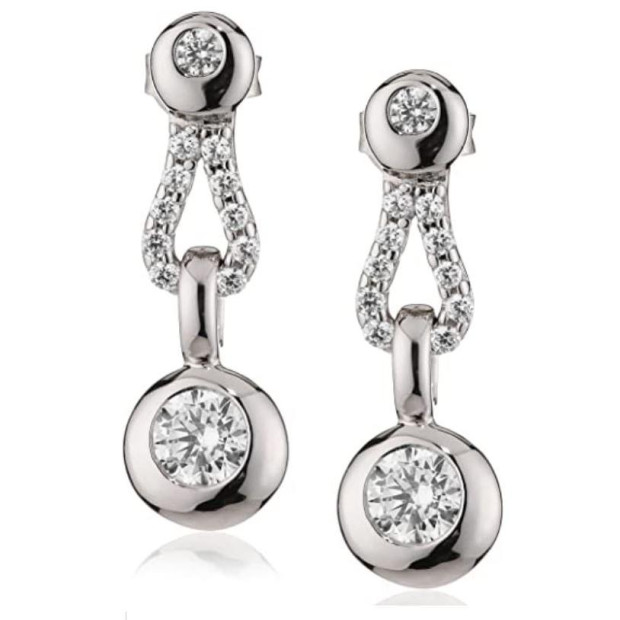 Orphelia Orphelia® Women's Sterling Silver Drop Earrings - Silver ZO-5848