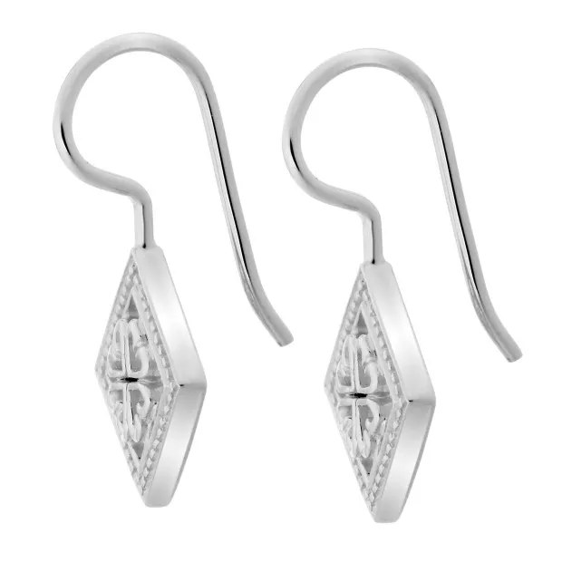 Orphelia Orphelia® Women's Sterling Silver Drop Earrings - Silver ZO-5254