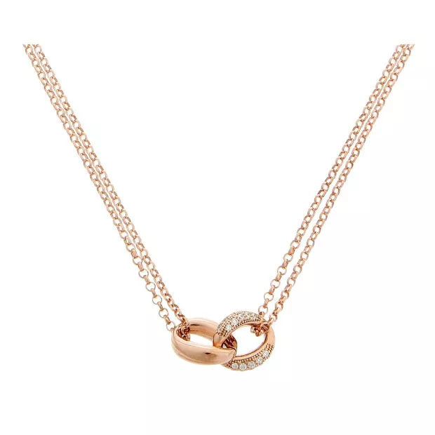 orphelia Orphelia® Women's Sterling Silver Necklace - Rose ZK-7176/RG