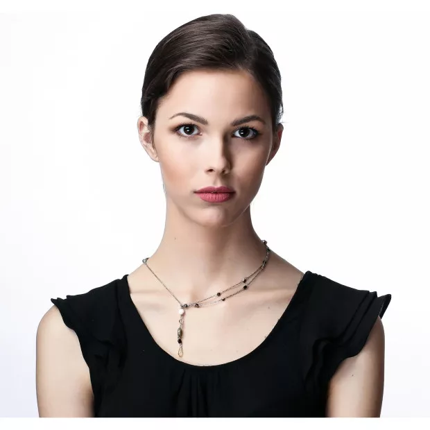 Orphelia Orphelia® Women's Sterling Silver Necklace - Silver ZK-2585