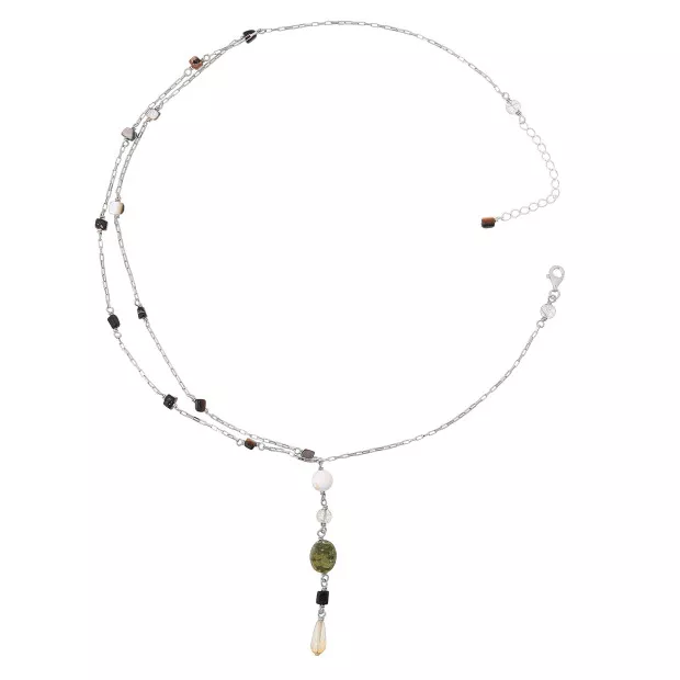 orphelia Orphelia® Women's Sterling Silver Necklace - Silver ZK-2585