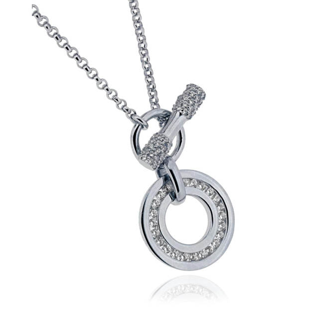 Orphelia Orphelia® Women's Sterling Silver Necklace - Silver ZK-2781