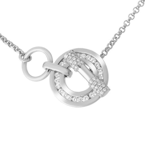 Orphelia Orphelia® Women's Sterling Silver Necklace - Silver ZK-2781