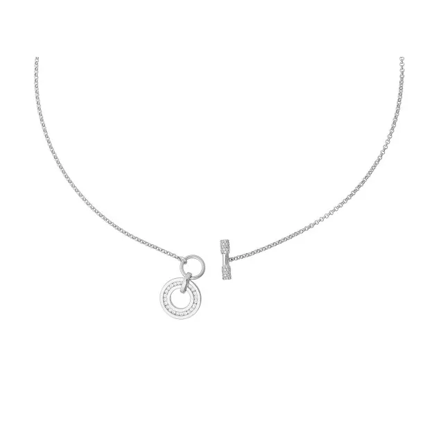 orphelia Orphelia® Women's Sterling Silver Necklace - Silver ZK-2781