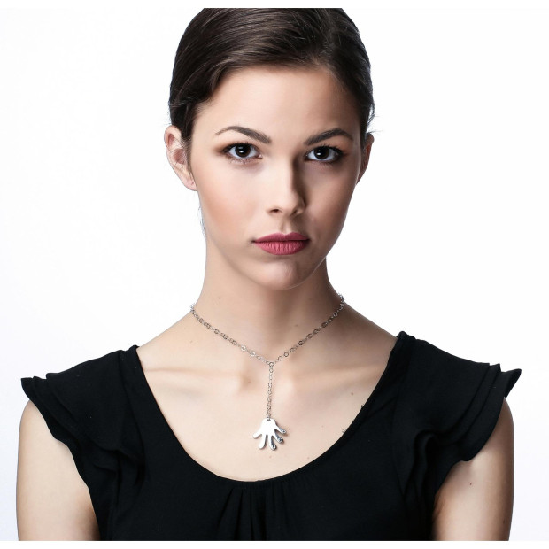 Orphelia Orphelia® Women's Sterling Silver Necklace - Silver ZK-2575